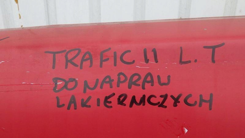 фото №12, Дверь левый задняя задние trafic ii vivaro a