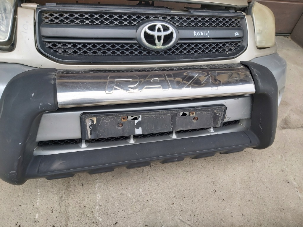 фото №7, Toyota rav4 ii kompletny перед бампер капот решётка радиатора