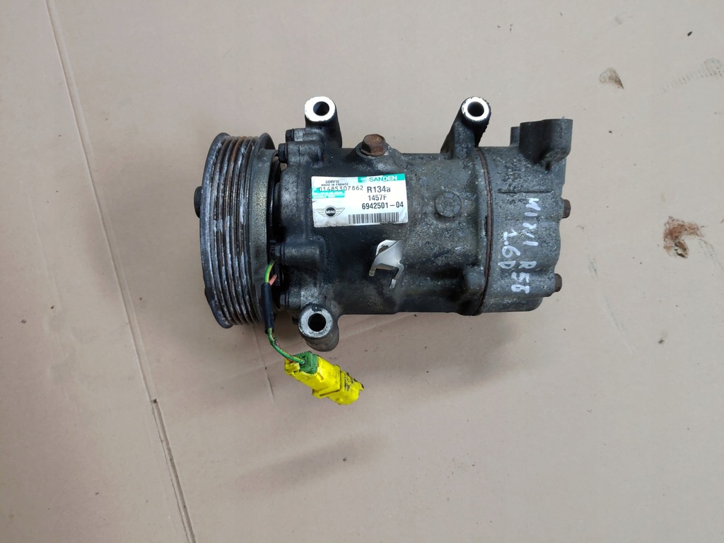 фото №1, Компрессор кондиционера mini cooper r56 1.6 hdi