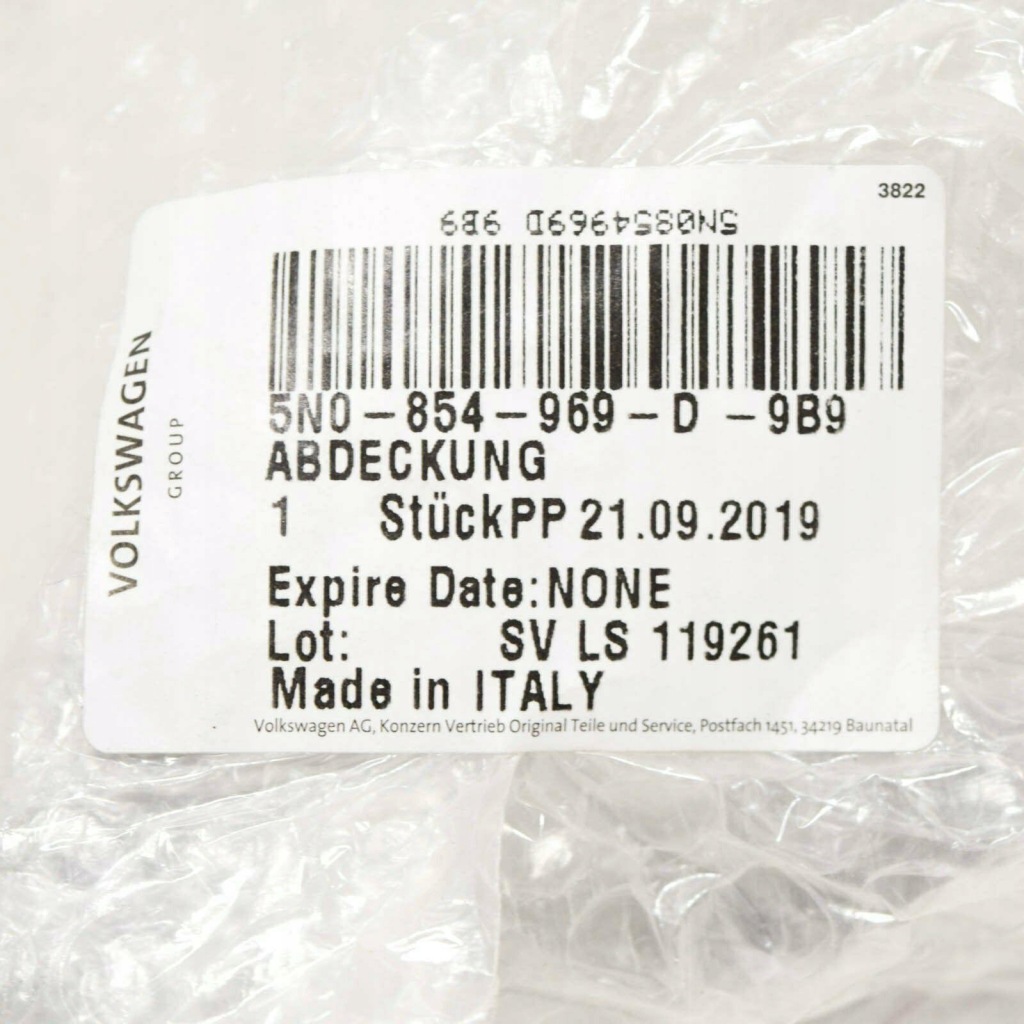 фото №6, Диск kół сатиновая czarna vag volkswagen tiguan 5n 2008 2017