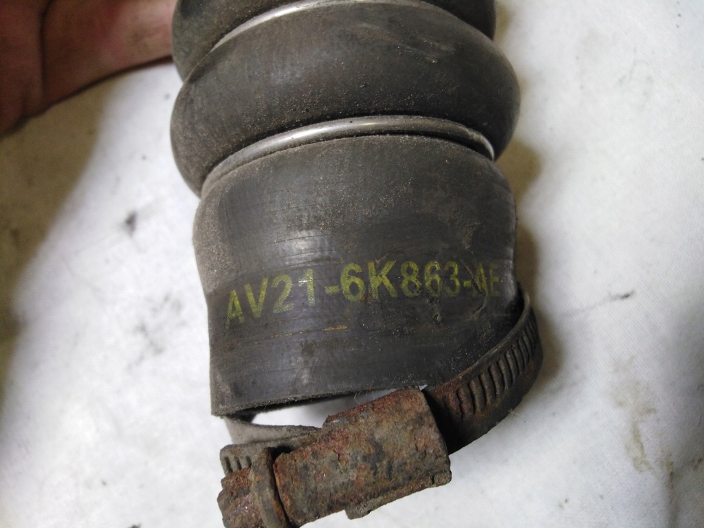 фото №7, Fiesta mk7 lift b-max courier 1,5 tdci труба інтеркулер