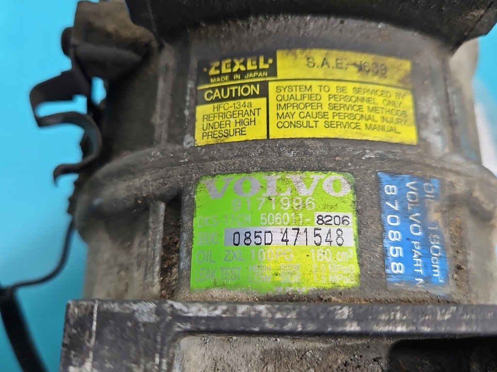 фото №8, Компрессор кондиционера volvo v70 ii s80 i 9171996