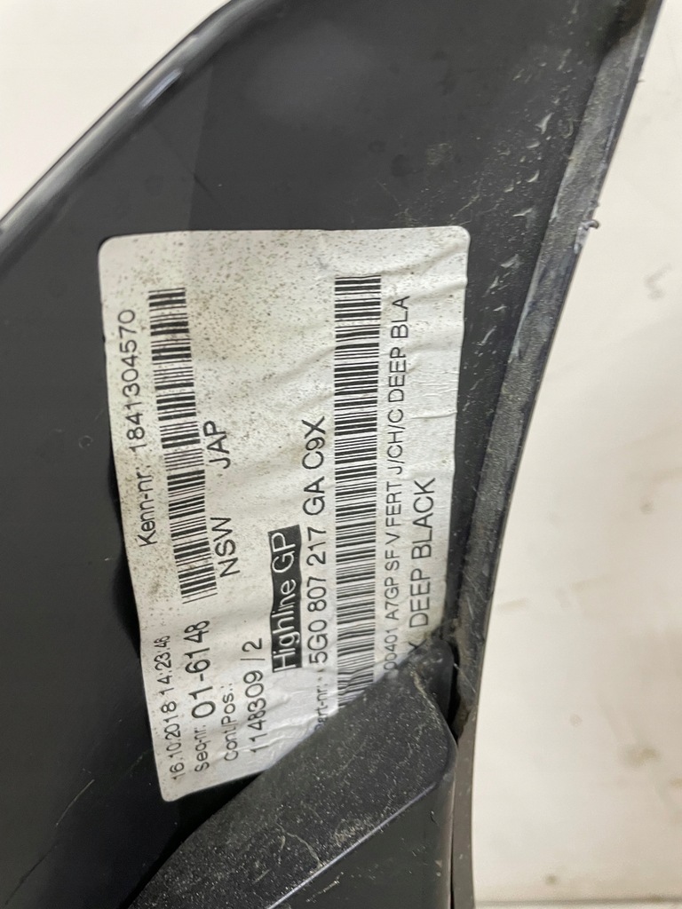 фото №11, Vw golf vii lift бампер kompletny lc9x