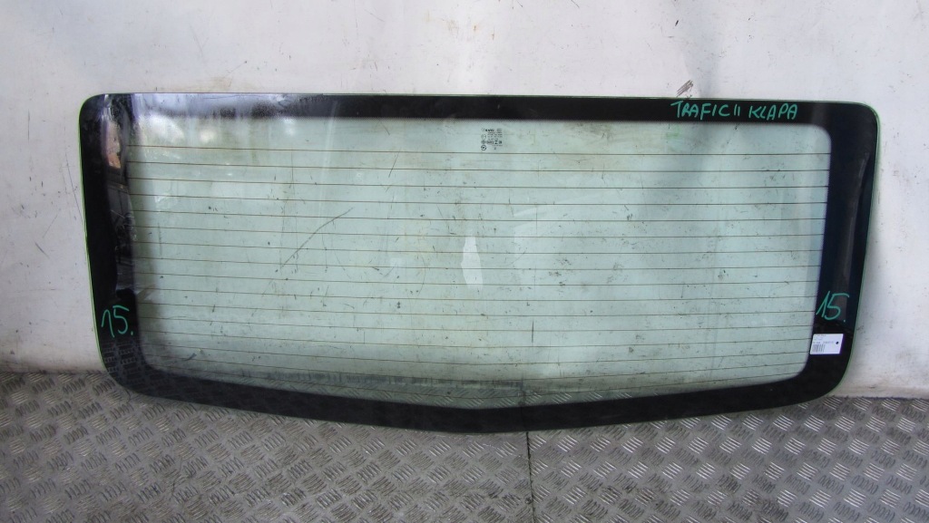 фото №1, Trafic vivaro ii стекло крышки багажника 01-14