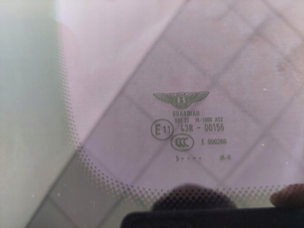 фото №5, Скло задня задня 3w5845051e bentley continental flying spur 2005