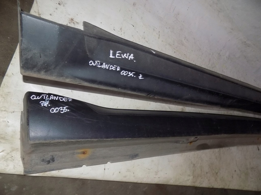 фото №11, Outlander ii накладка поріг ліва права комплект