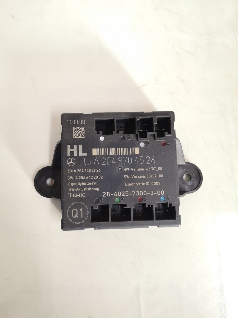 фото №1, Модуль дверь левых задних c-klasa a2048704526