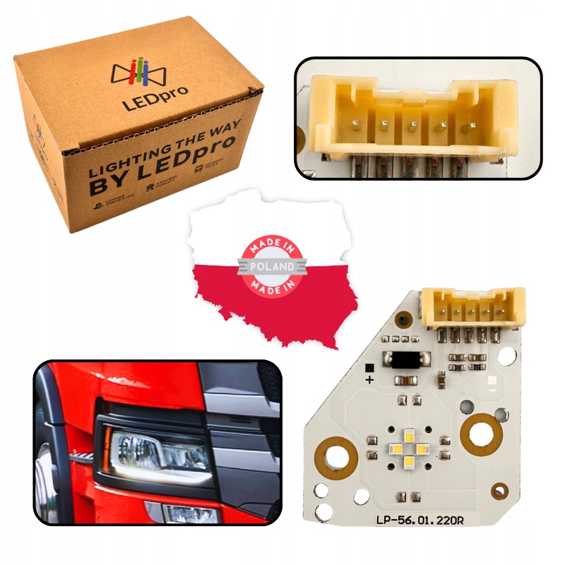 Купить Модуль пластина led do ремонта правой лампы full led scania s r p g xf nextgen