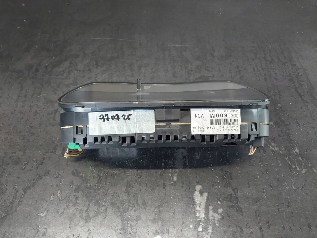 фото №14, Счетчик / спидометр volkswagen polo iv 9n3 6q0920800m