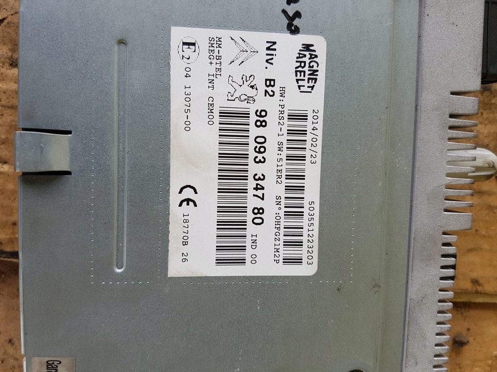 фото №3, Радио навигация citroen c4 picasso ii 9809334780