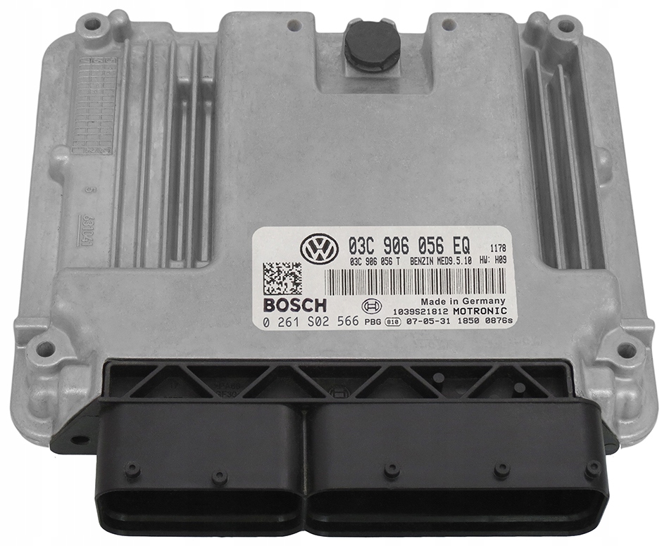 фото №1, Ecu vw golf plus 1.6 fsi 03c906056eq 0261s02566