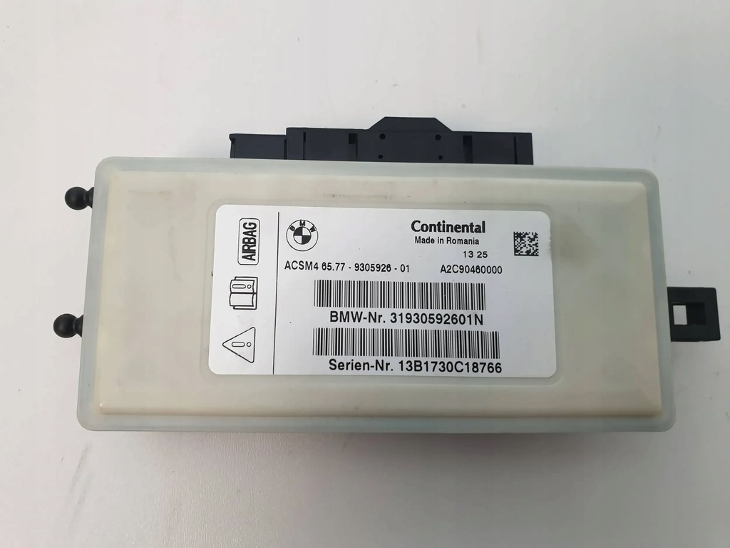 фото №1, Bmw x5 f15 модуль блок управления подушка безопасности 9305926