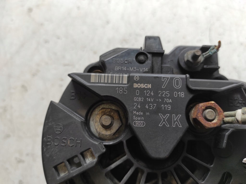 фото №5, Opel agila a 00- 1.2 генератор 70a 24437119