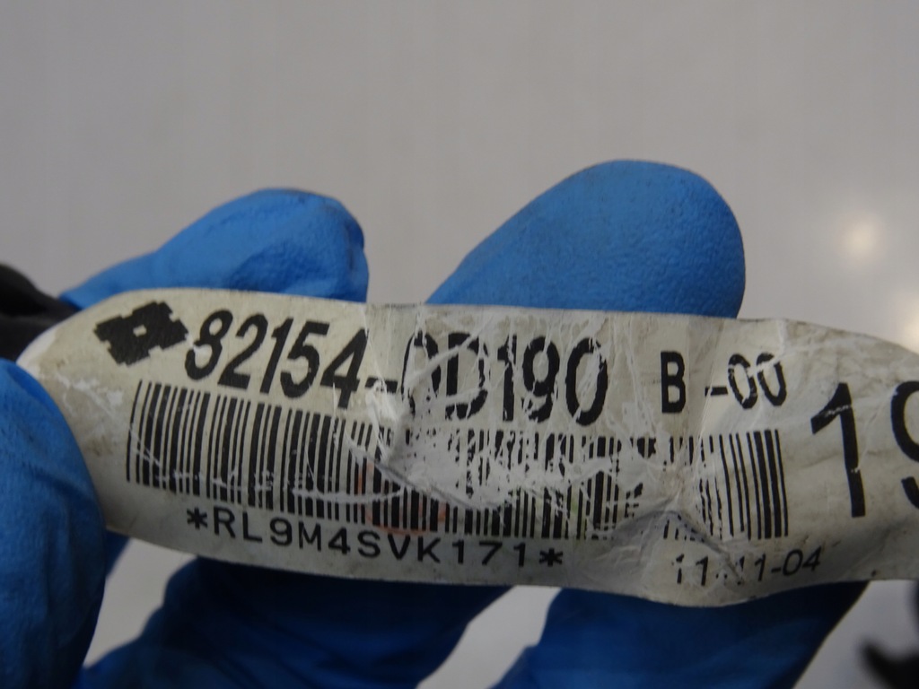 фото №4, Джгут двері задня задніх toyota yaris iii 2011-