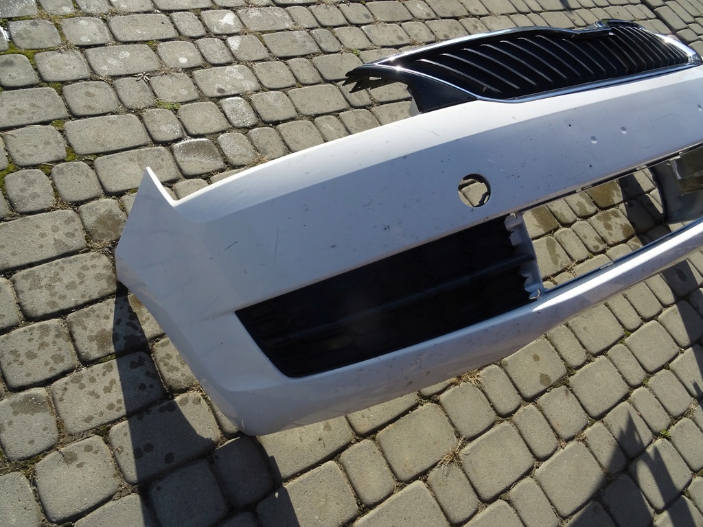фото №5, Skoda rapid бампер передній решітка радіатора решітка lf9e