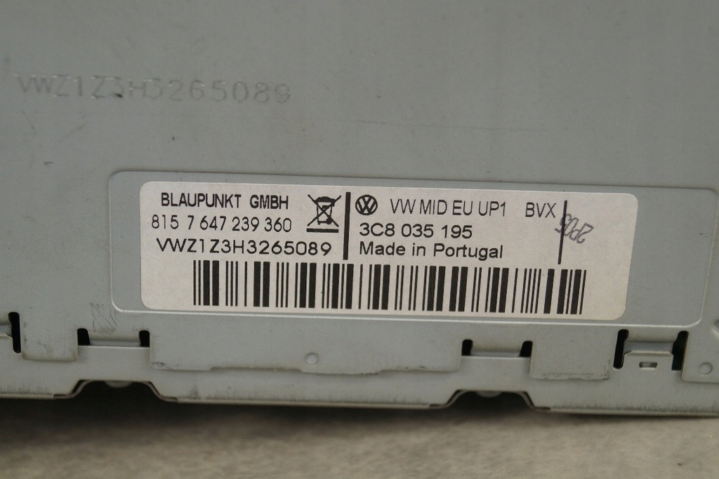 фото №12, Радіо bez навігації vw scirocco 137, 138 3c8035195 2.0l бензиновий 147kw