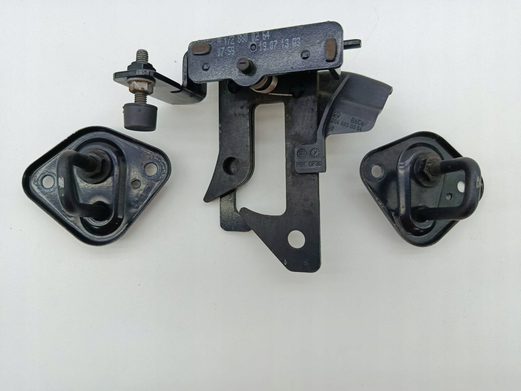 фото №1, Mercedes slk r172 замок засов крепление капот комплект a1728800264