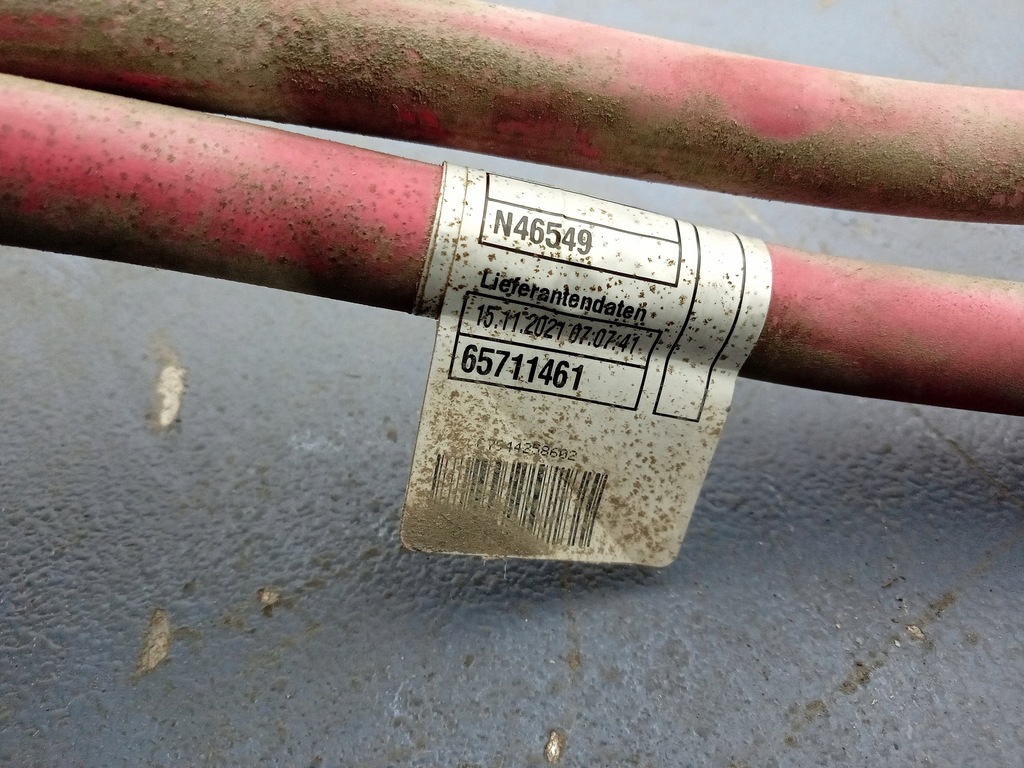 фото №8, Bmw 7 g11 шланг кабель плюсовий plus 9442586