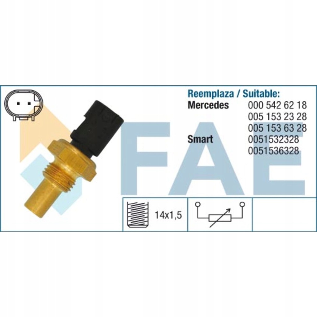 фото №14, Датчик температури води fae 33035 00051536328