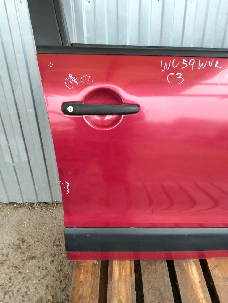 фото №6, Двері праве правий перед citroen c3 picasso колір kjcc 2008-2012