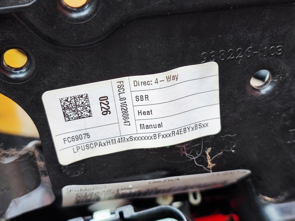 фото №9, Ford mondeo mk5 сиденье левый перед водителя с подогревом