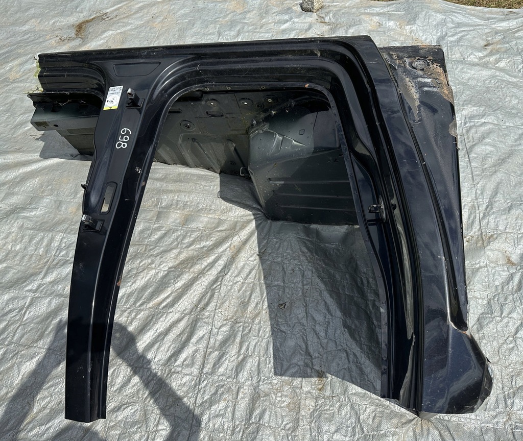 фото №2, Ford ranger четверть блок двигателя порог правый задняя