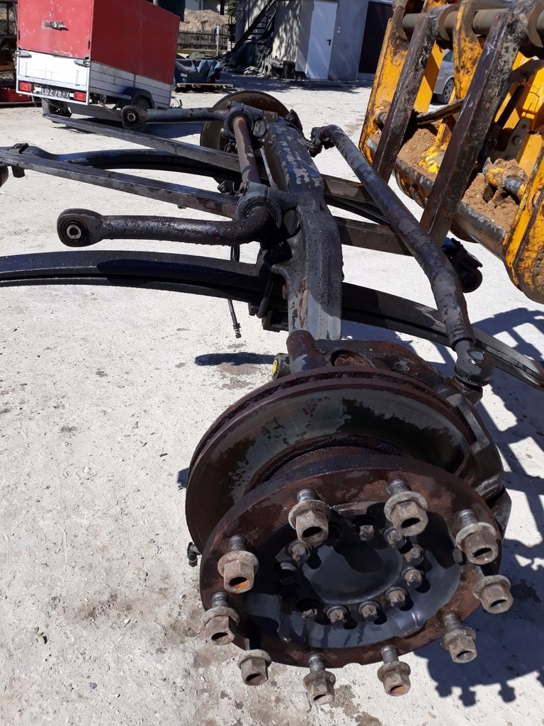 фото №5, Передня oś комплектна поворотний кулак ступиця man tgm