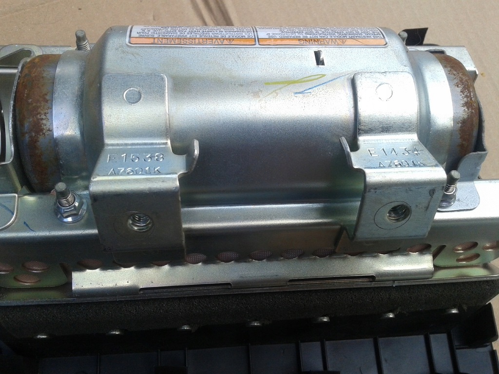 фото №13, Подушки безопасности воздушные ремни датчик комплект mazda 6 gg gy kombi 02-07