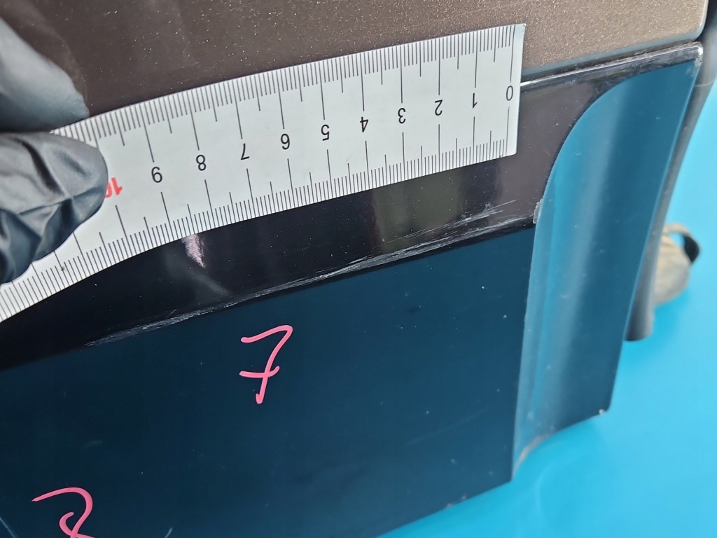 фото №11, Дверь задняя правое renault scenic iii hb 5d коричневый tecnb