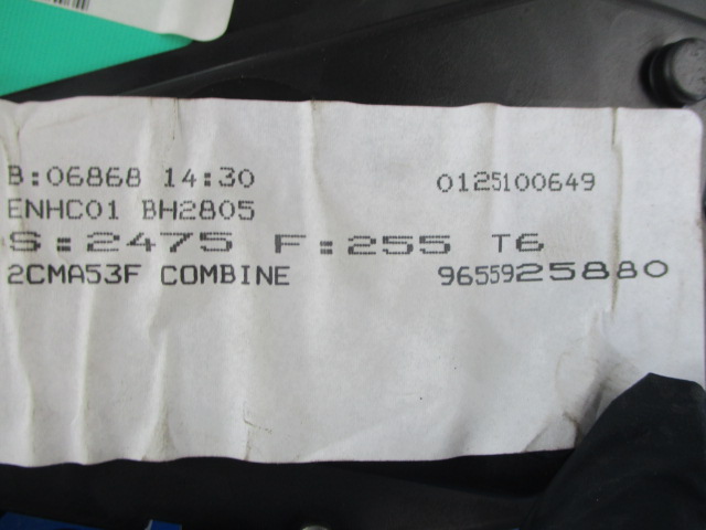 фото №4, Peugeot 307 lift дизель счетчик p9655925880 240tys