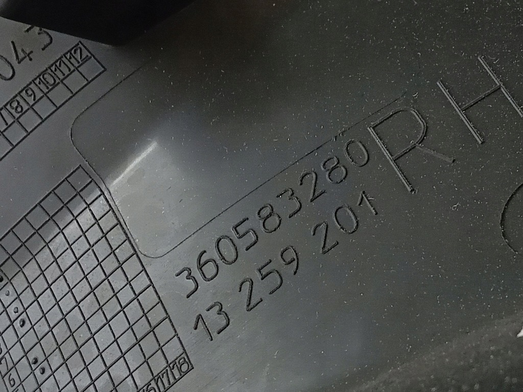 фото №6, Молдинг поріг захист права opel astra iv j gtc