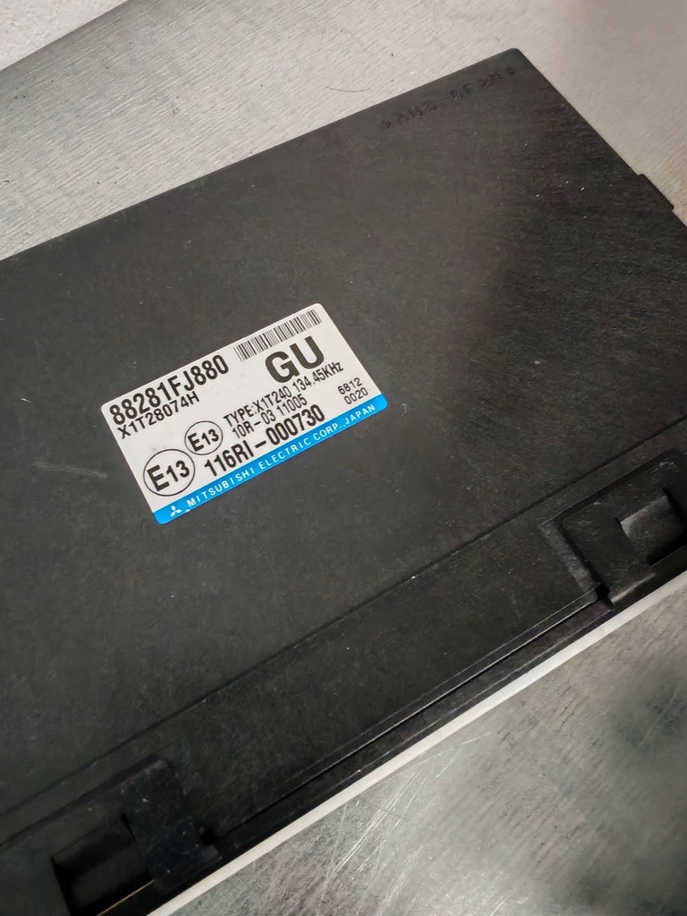 фото №6, Subaru impreza iv бортовой компьютер блок управления ecu+immo 22765aj411