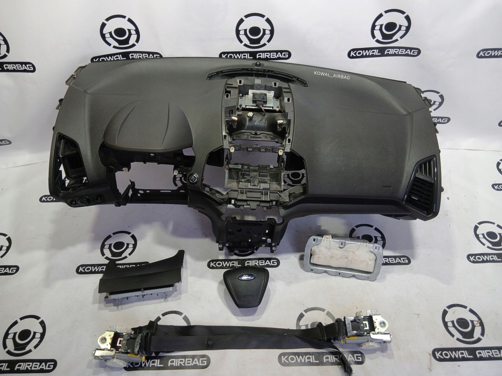 фото №1, Ford ecosport ii запуск стоп приборная панель консоль подушка безопасности подушки безопасности ремни оригинал