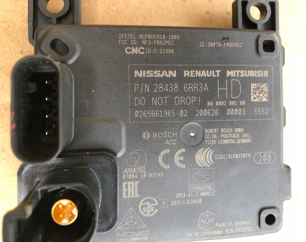 фото №3, Nissan qashqai j12 радар distronic