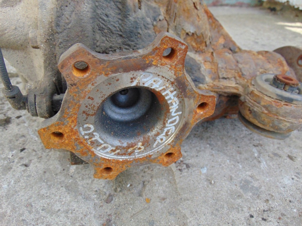 фото №12, Диференціал міст задня nissan pathfinder r51 2.5 dci автоматична коробка передач