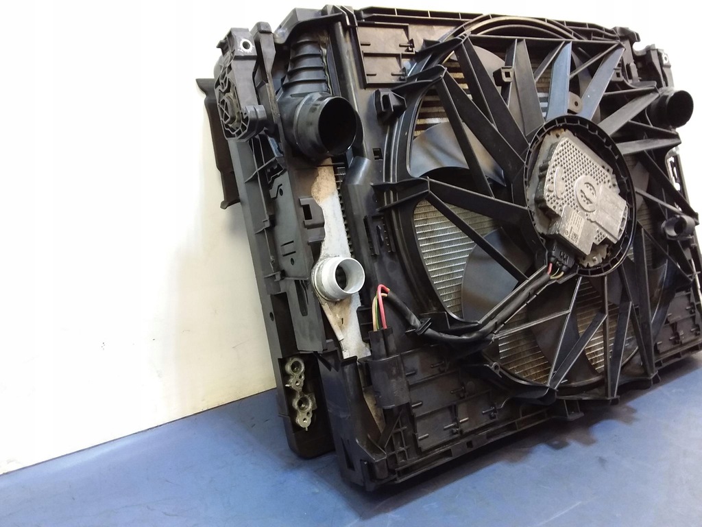 фото №4, Bmw 5 f10 f11 2.0 d комплект радіатор вентилятор