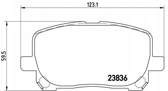 фото №6, Тормозные колодки тормозные brembo p83061