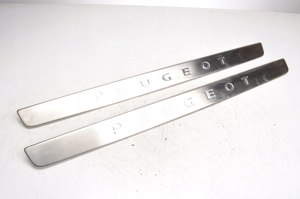 фото №1, Peugeot 407 coupe накладки порогові передні комплект