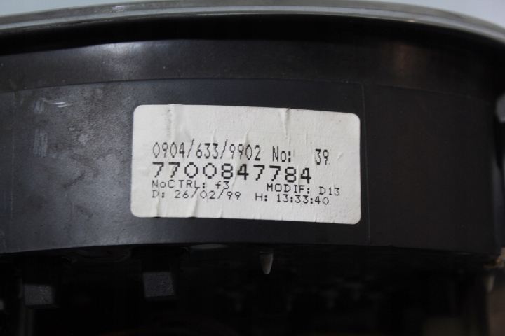 фото №3, Прилади renault megane scenic i