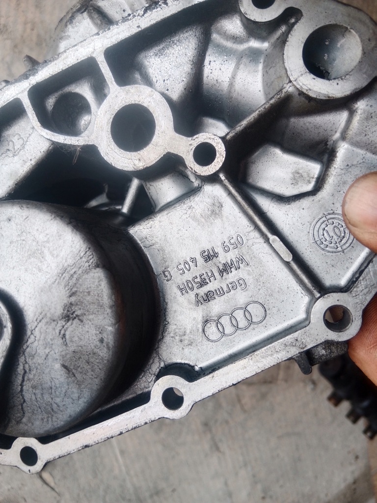фото №2, Корпус фільтра оливи audi a4 b6 2.5 tdi 059115405f