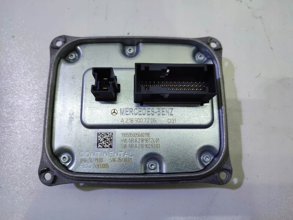 фото №1, Mercedes модуль led преобразователь a2189007206
