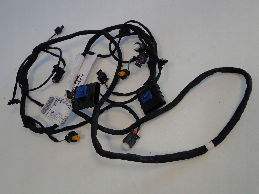 фото №8, Mercedes c w206 s206 206 жгут датчиков парктроник pts w бампер передний