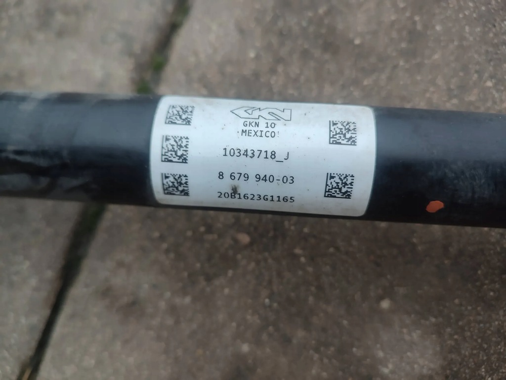 фото №8, Привідний вал права задня задня bmw x3 g01 x4 g02 бензин