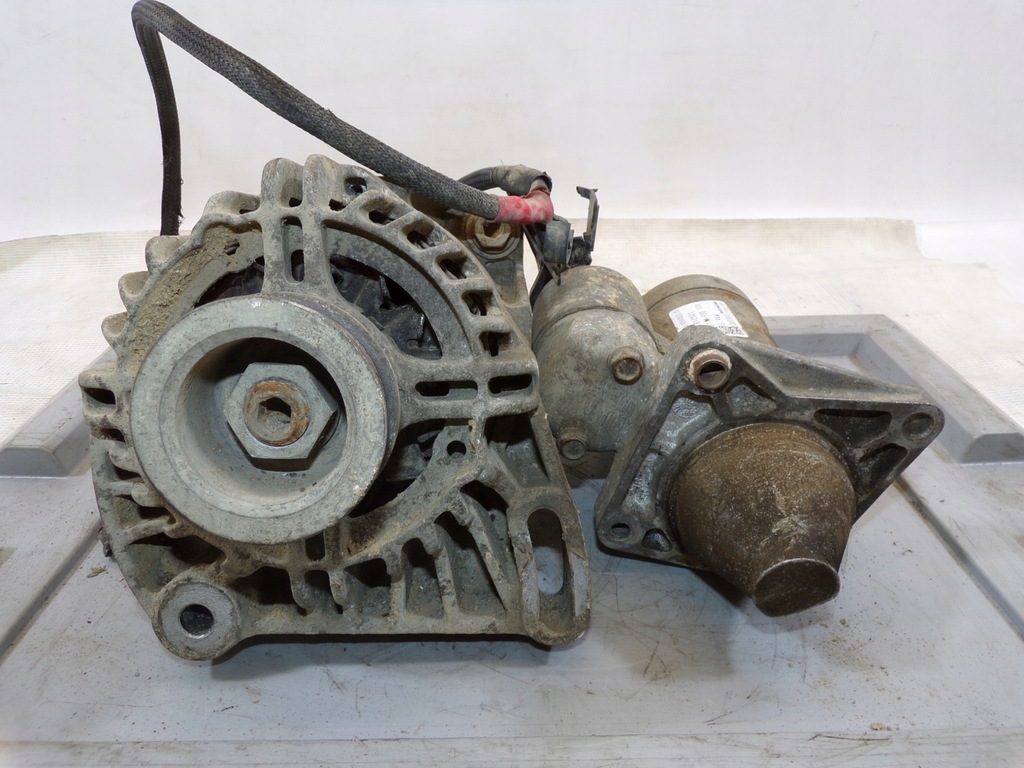 фото №1, Генератор + стартер fiat panda punto