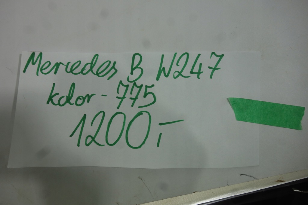 фото №8, Капот mercedes b w247 kolor-775