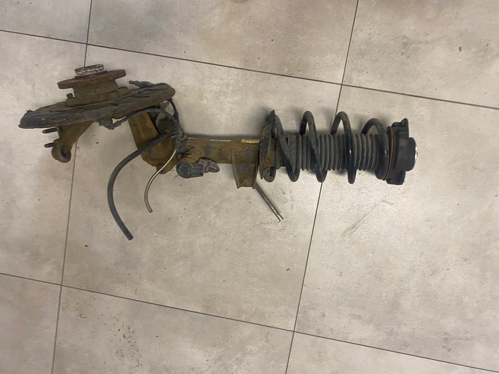 фото №7, Vw tiguan i lift поворотный кулак амортизационная стойка левый перед