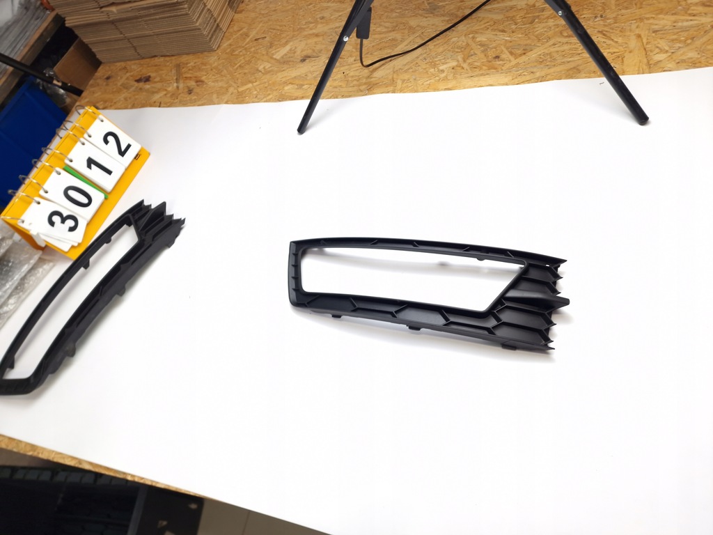 фото №6, Skoda оригінальний номер 5ja807682 решітка бампера передній p