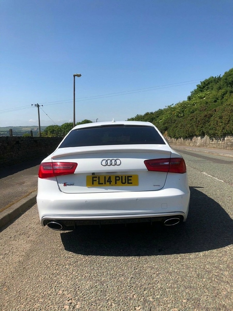 фото №10, Диффузор rs6 look do audi a6 c7 4g 2011-2014 с насадки