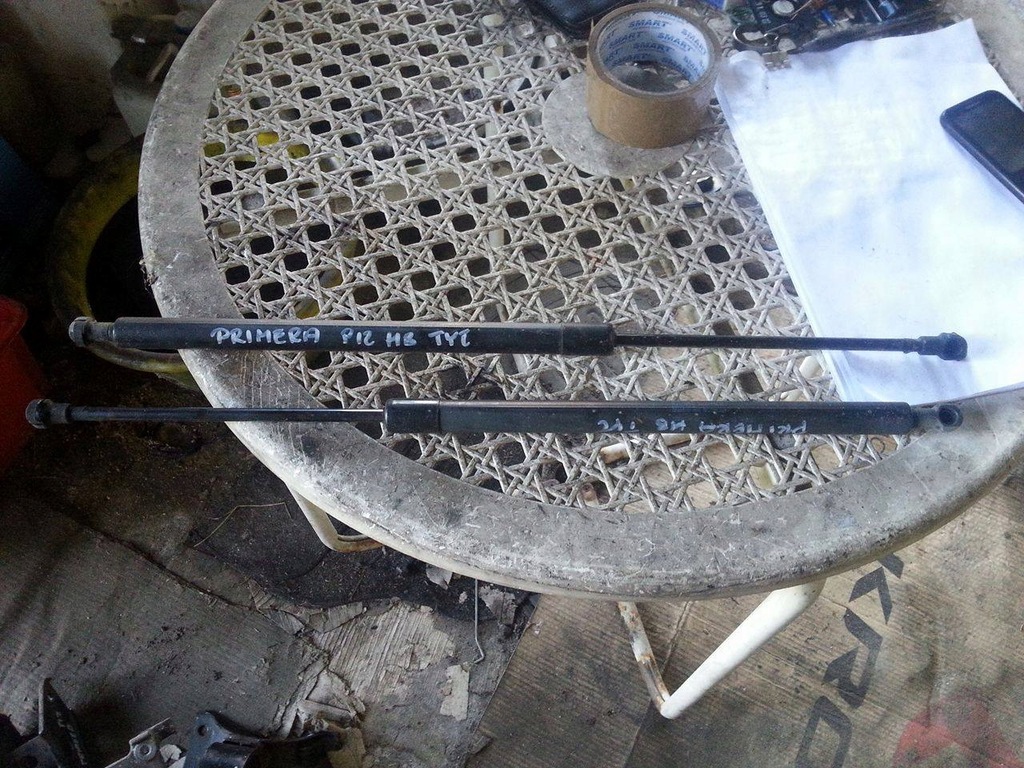 фото №1, Primera p12 hb - привід амортизатор кришки задня