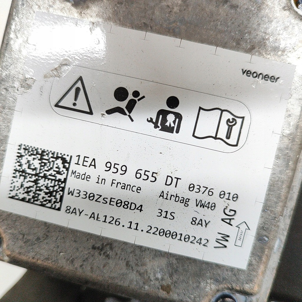 фото №6, Volkswagen id.3 2023 блок управления / модуль подушка безопасности